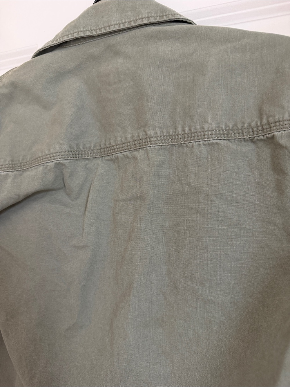 GAP Kids Olive Green Button-Front Jacket - Picture 8 of 8